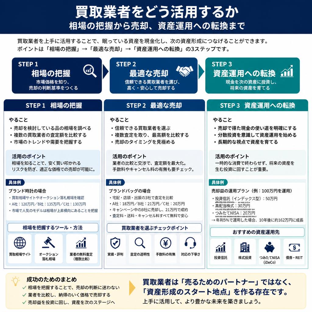 不動産買取業者の活用法
