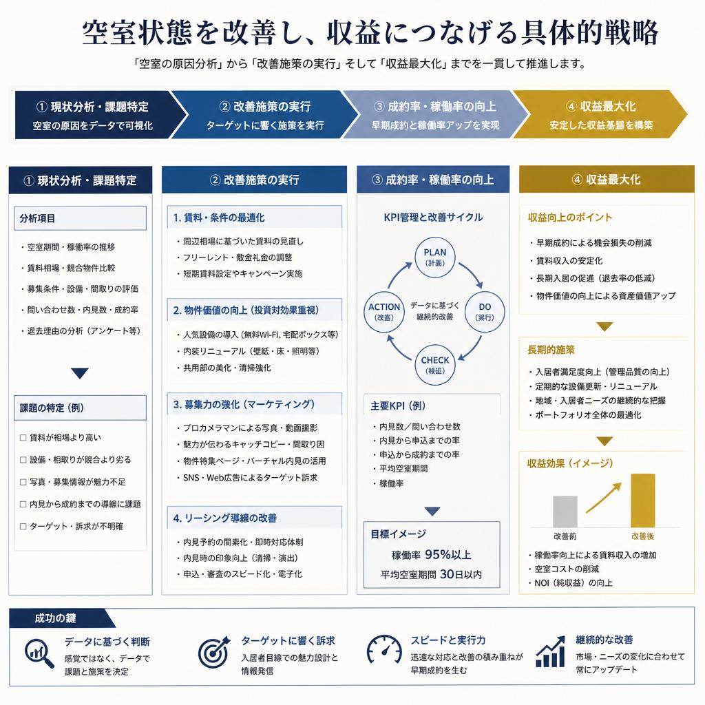 3. 空室をチャンスに変える戦略