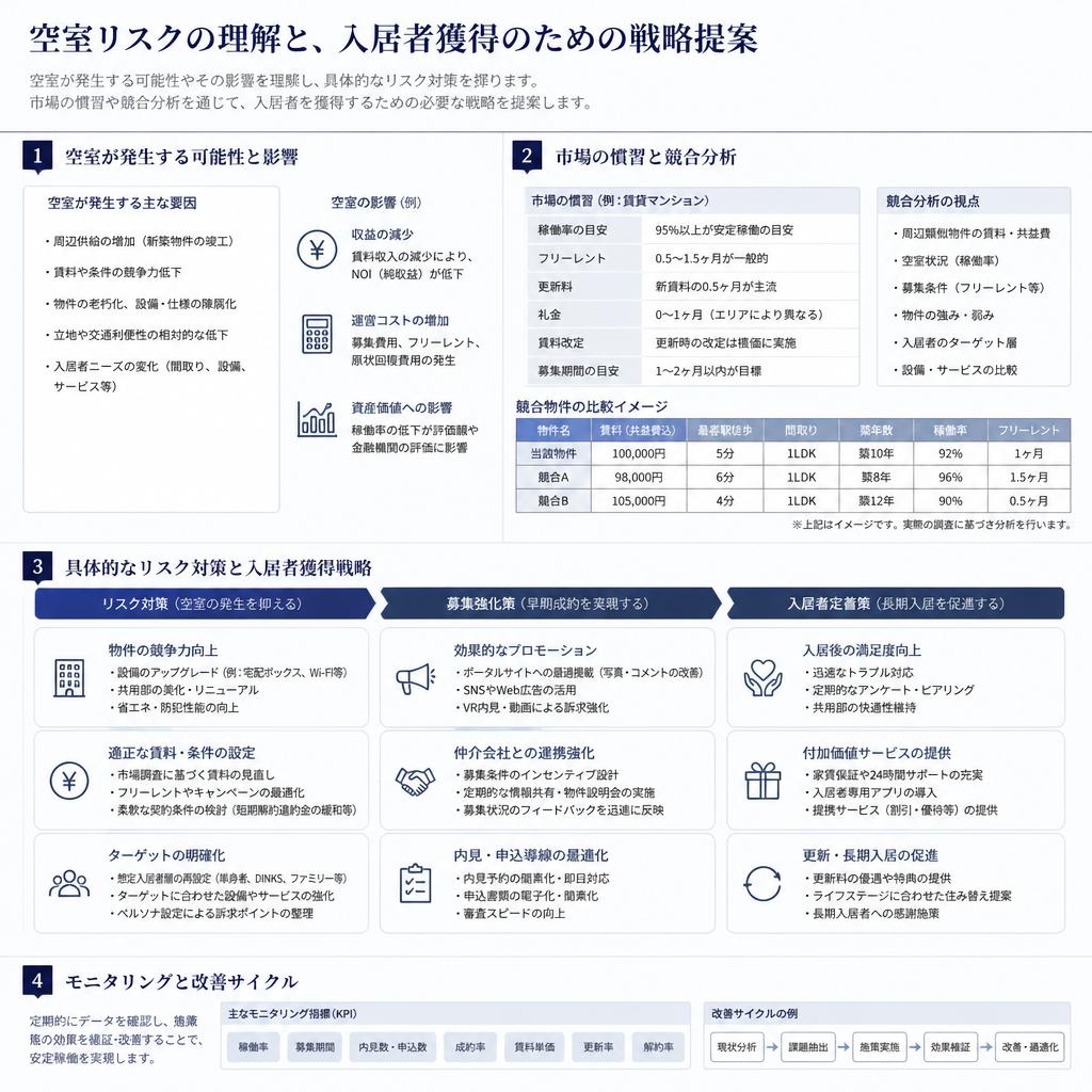 空室のリスクとその対策