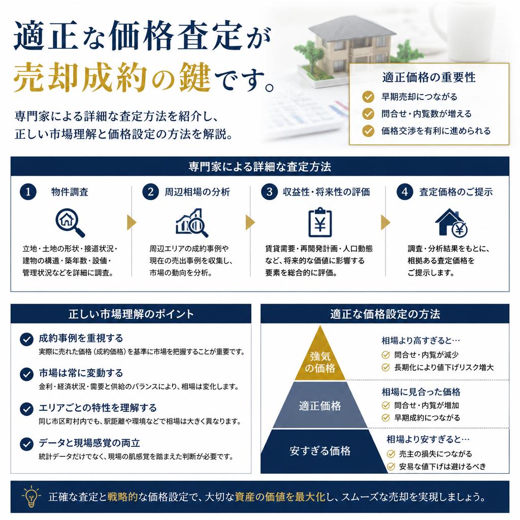 不動産査定の重要性とは？