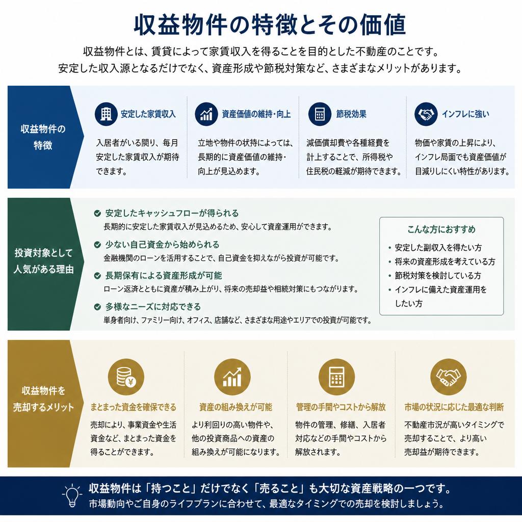 収益物件の魅力
