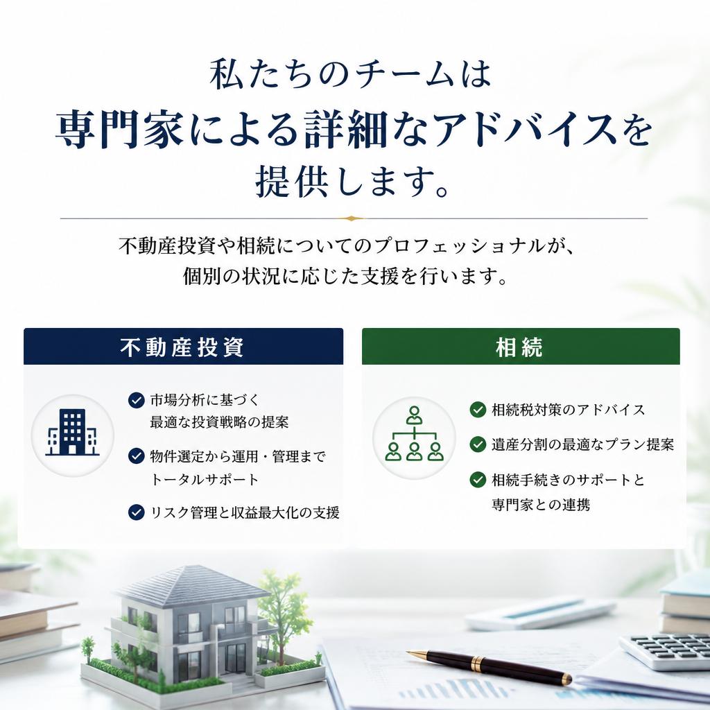 専門家によるサポート体制