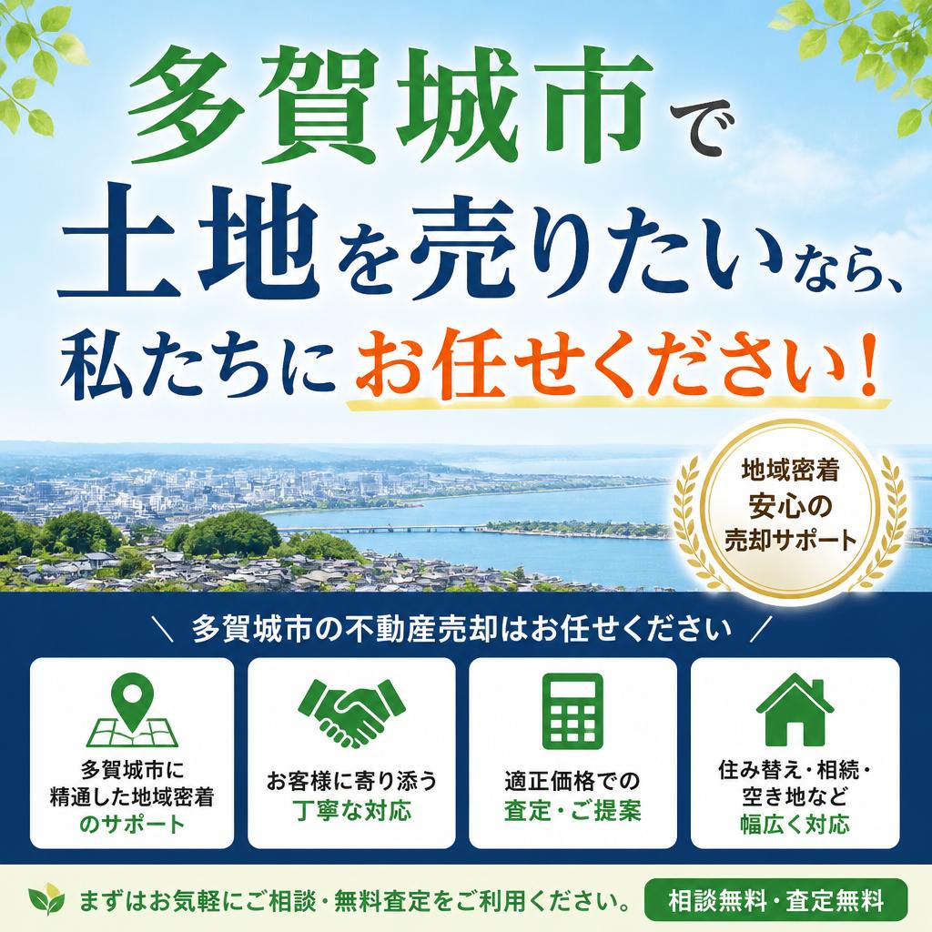 多賀城市で土地を売りたいなら、私たちにお任せください！