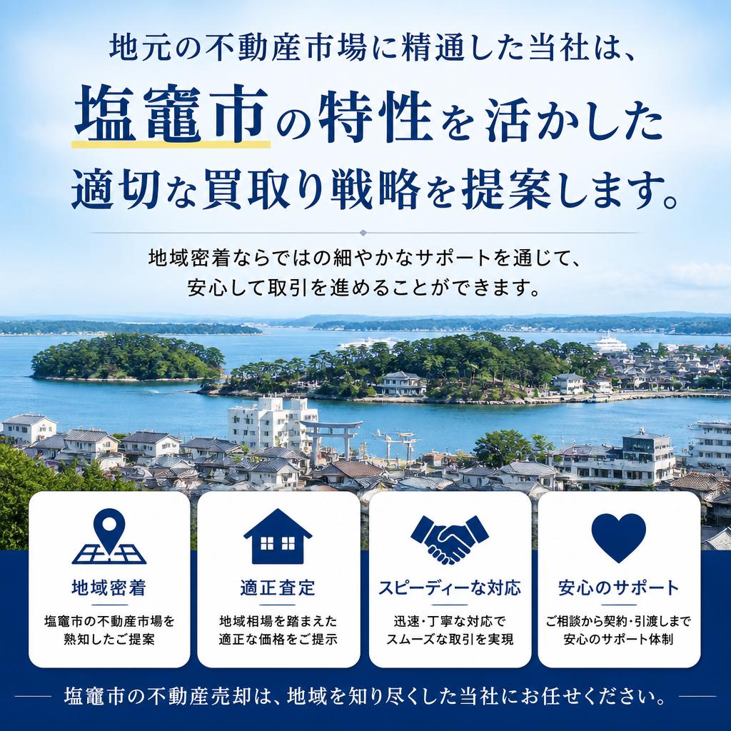 塩竈市に特化した地域密着型サービス
