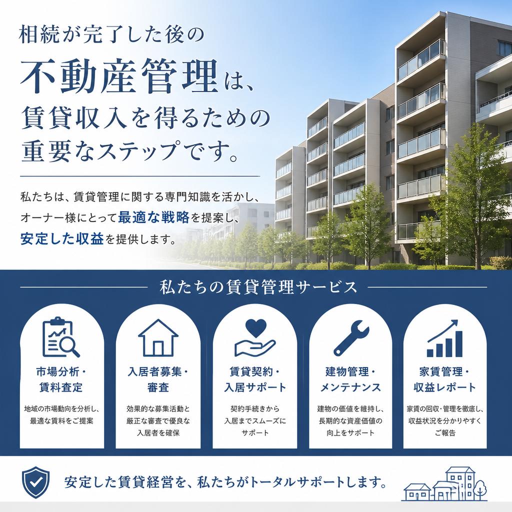 相続後の不動産管理