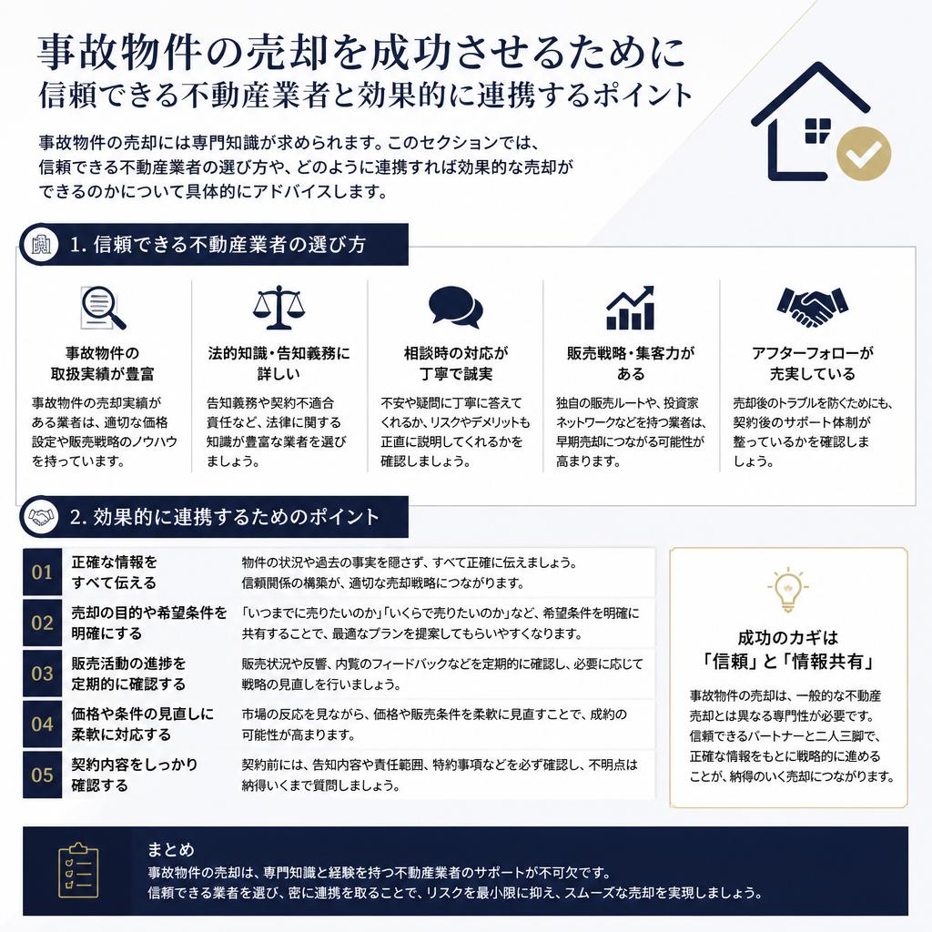 不動産業者との連携の重要性