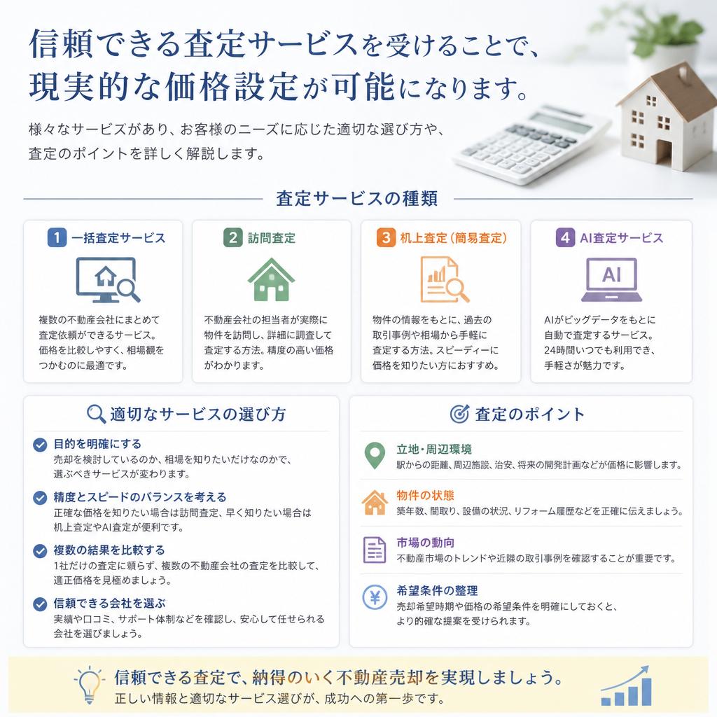 最適な査定サービスの活用法