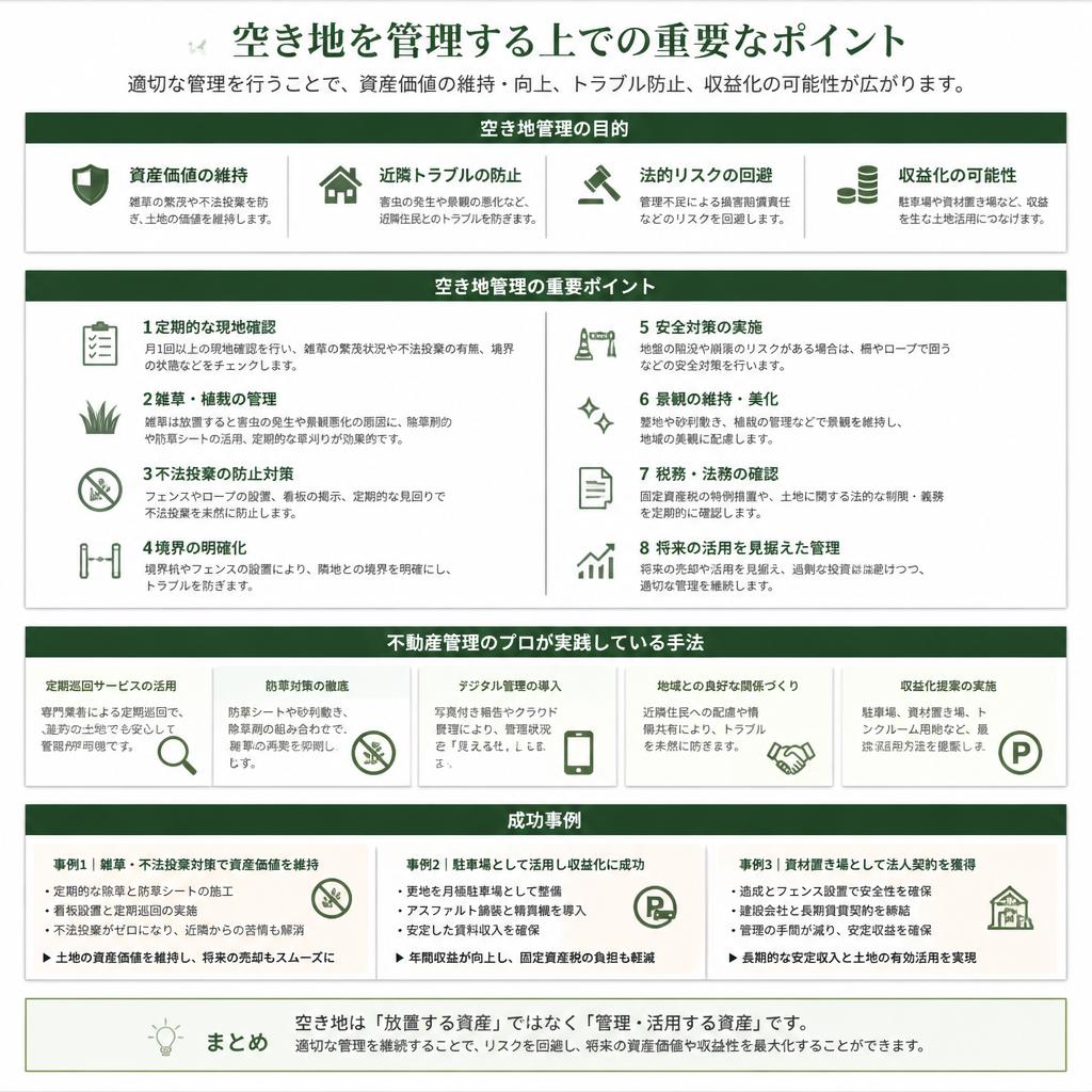 不動産管理のポイント