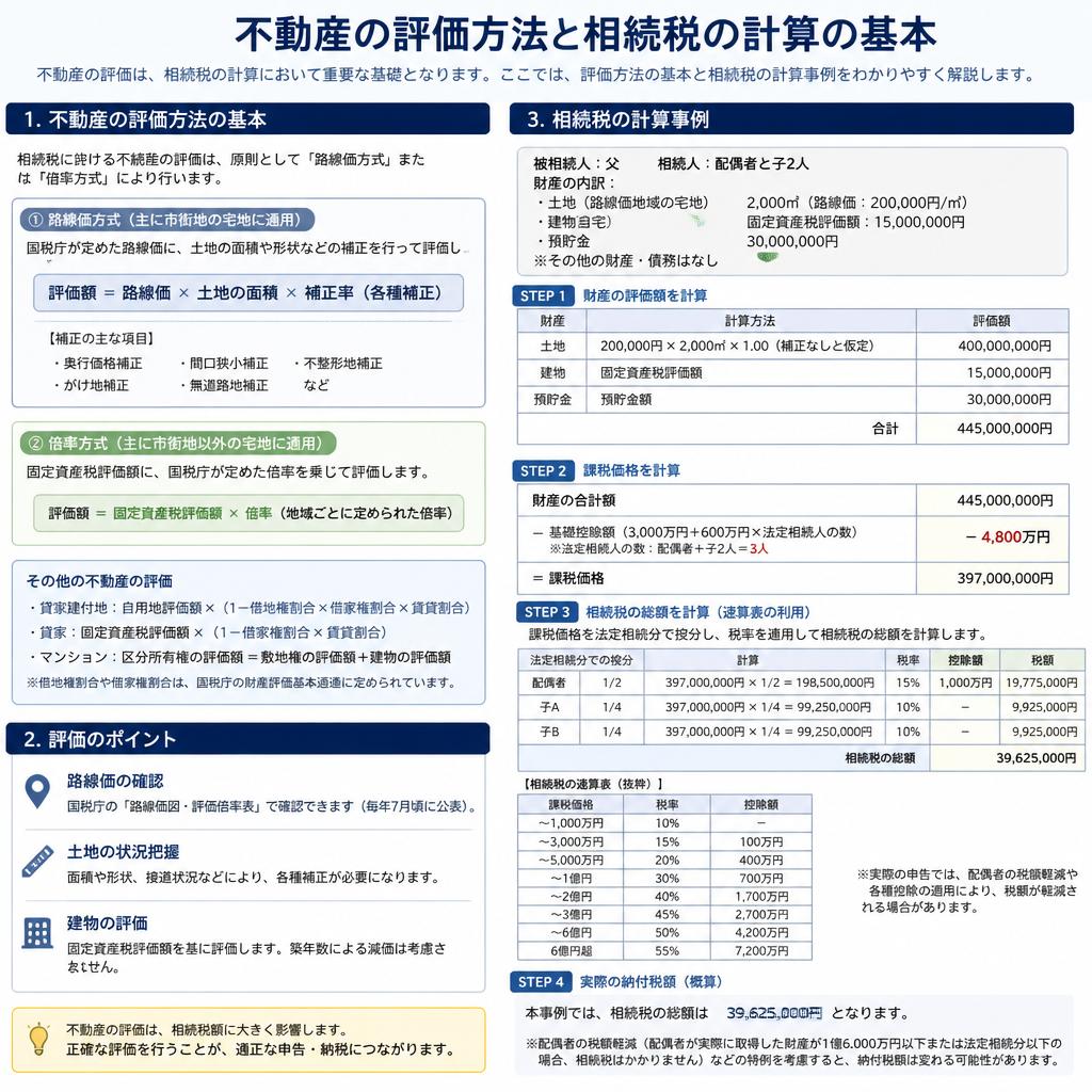 4. 物件評価と相続税の計算