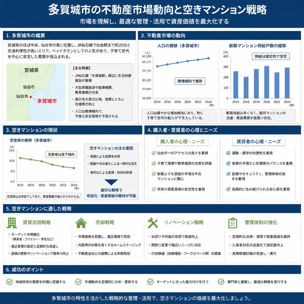 多賀城市における市場動向と戦略