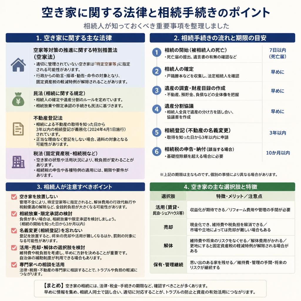 2. 空き家の法律的な側面
