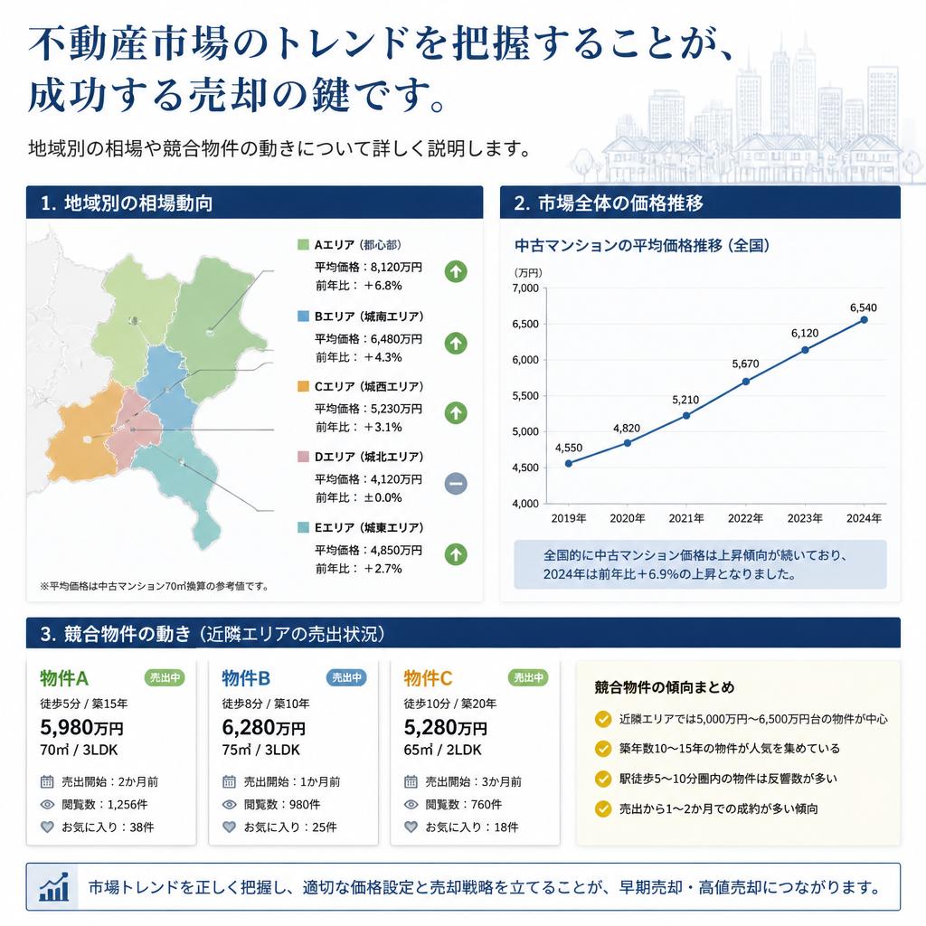 3. 最新の不動産市場動向を把握する