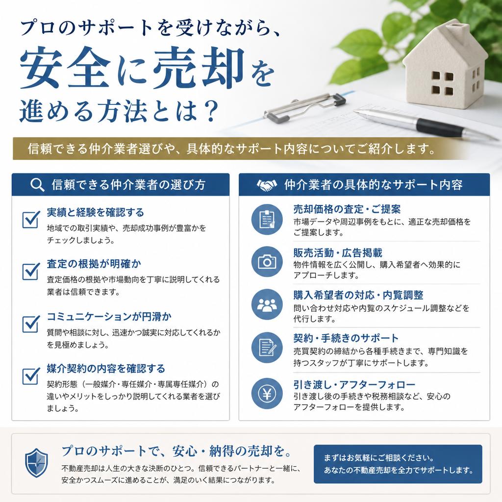 4. 売却サポートの方針