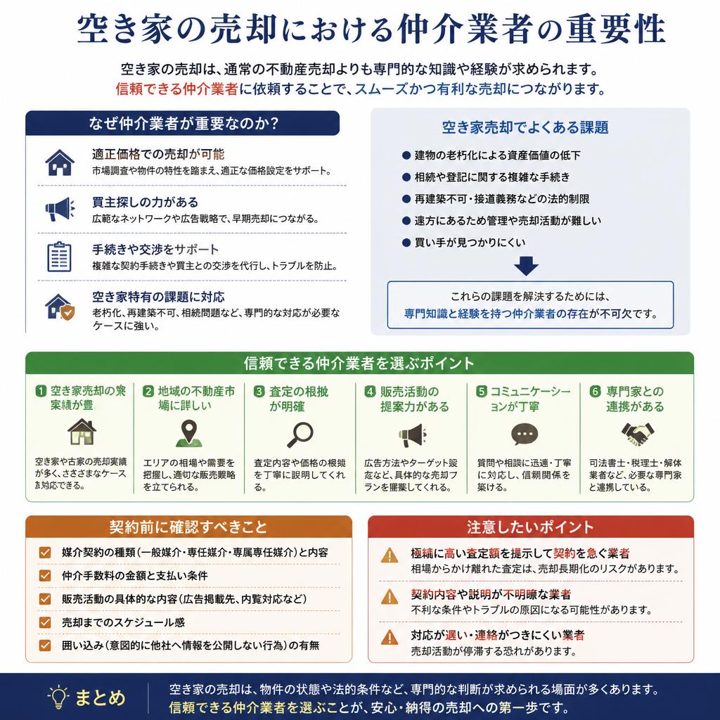 不動産仲介業者の役割と選び方