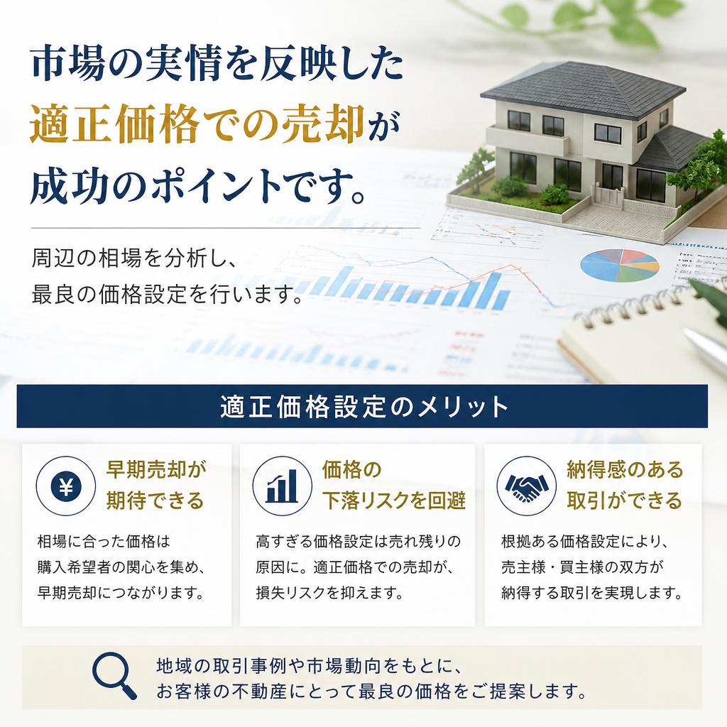 適正価格での売却が成功の鍵