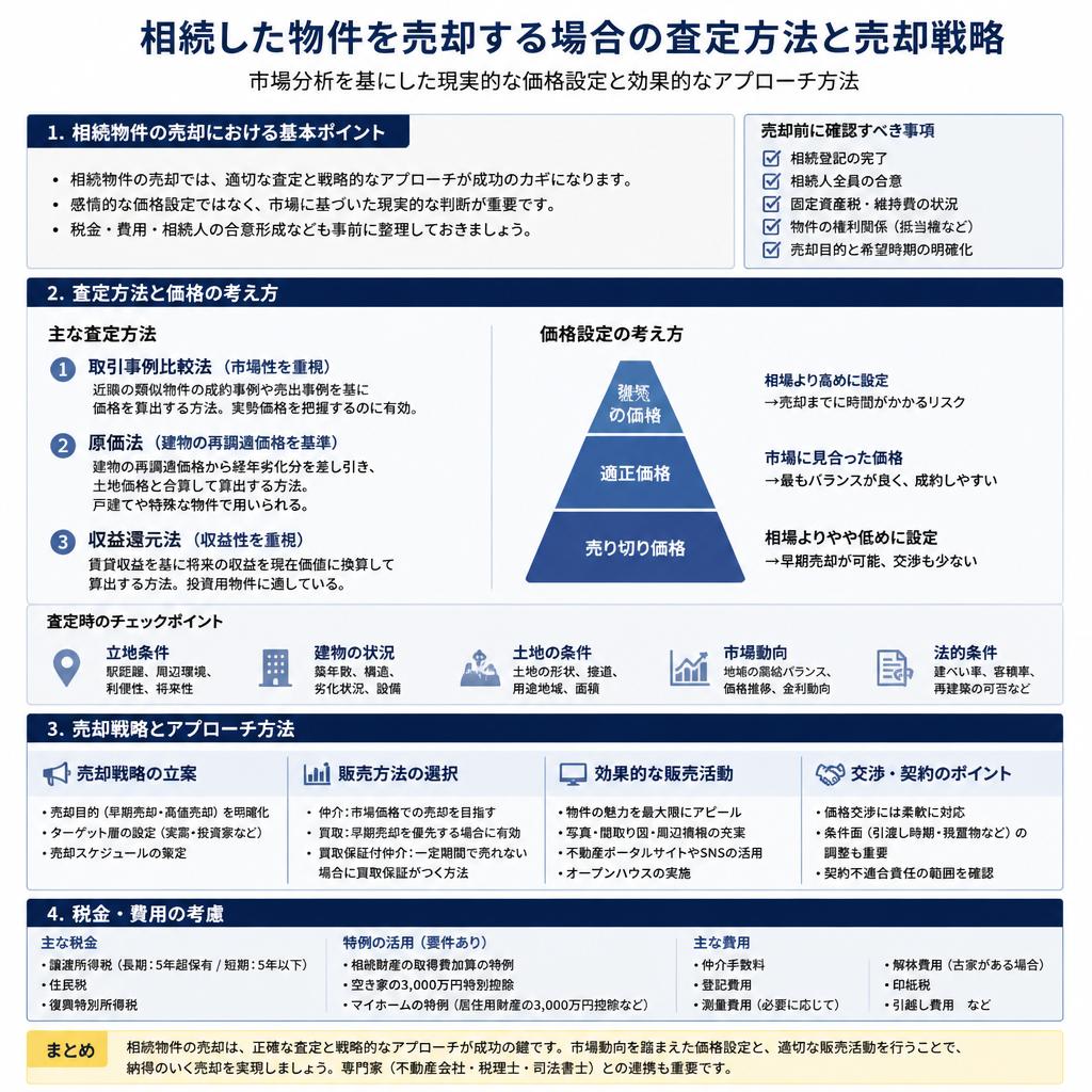 物件査定と売却戦略