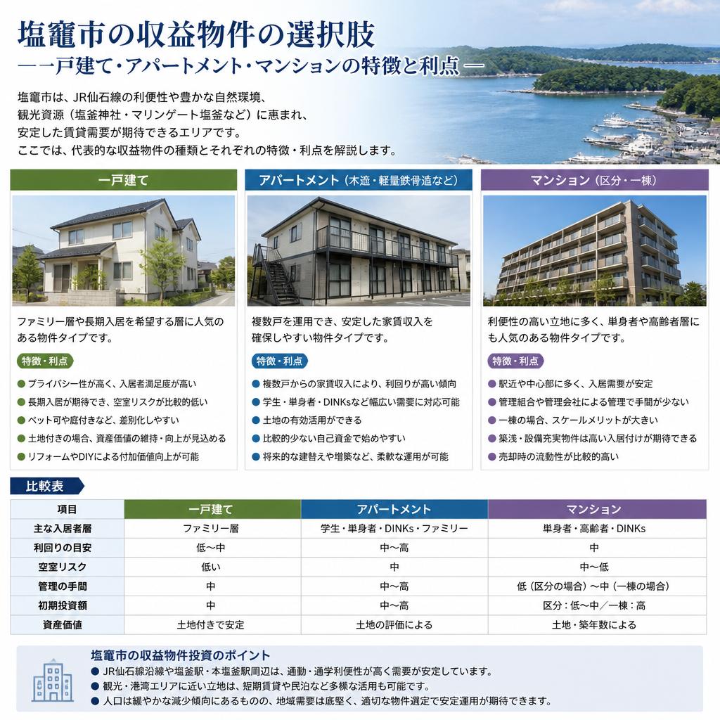 収益物件の種類