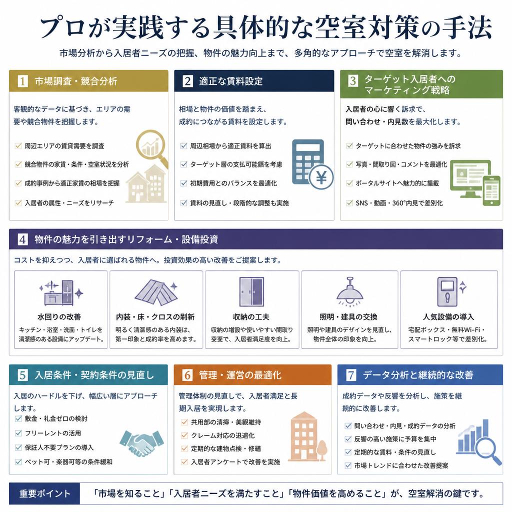 効果的な空室対策の方法