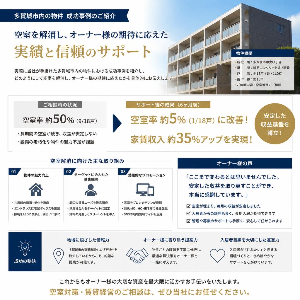 多賀城市での成功事例