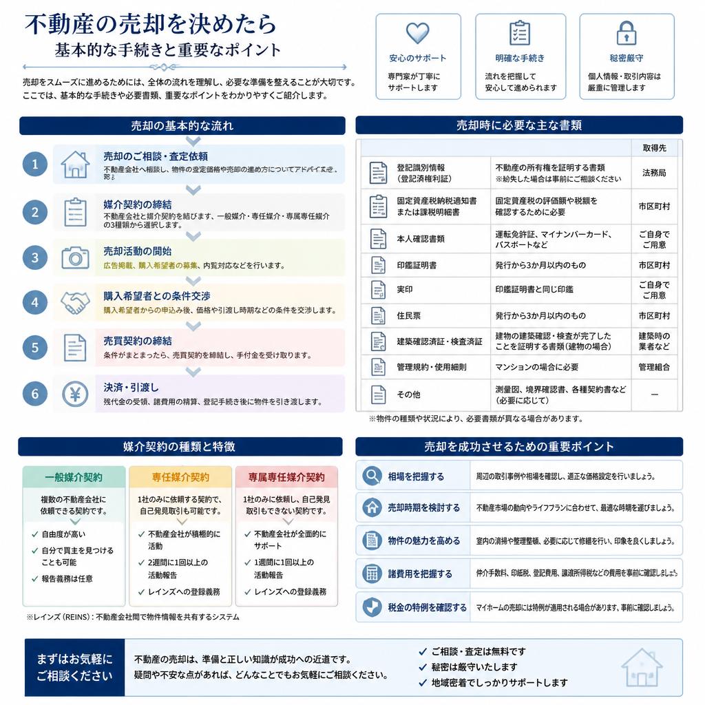 2. 賢い不動産売却の基本手続き