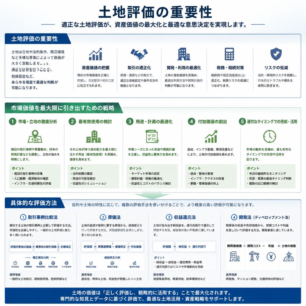 3. 価値を最大化する土地評価の方法