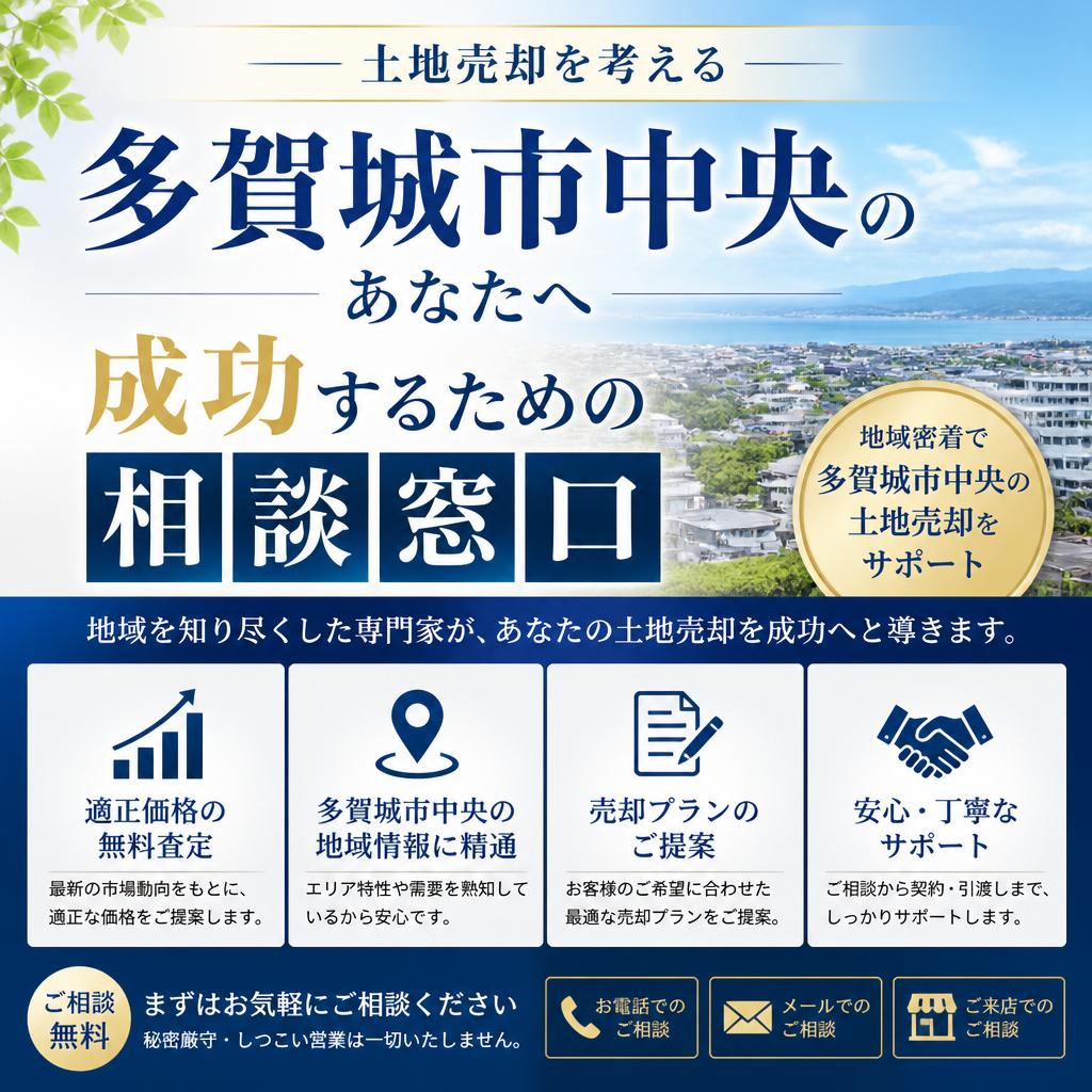 土地売却を考える多賀城市中央のあなたへ、成功するための相談窓口