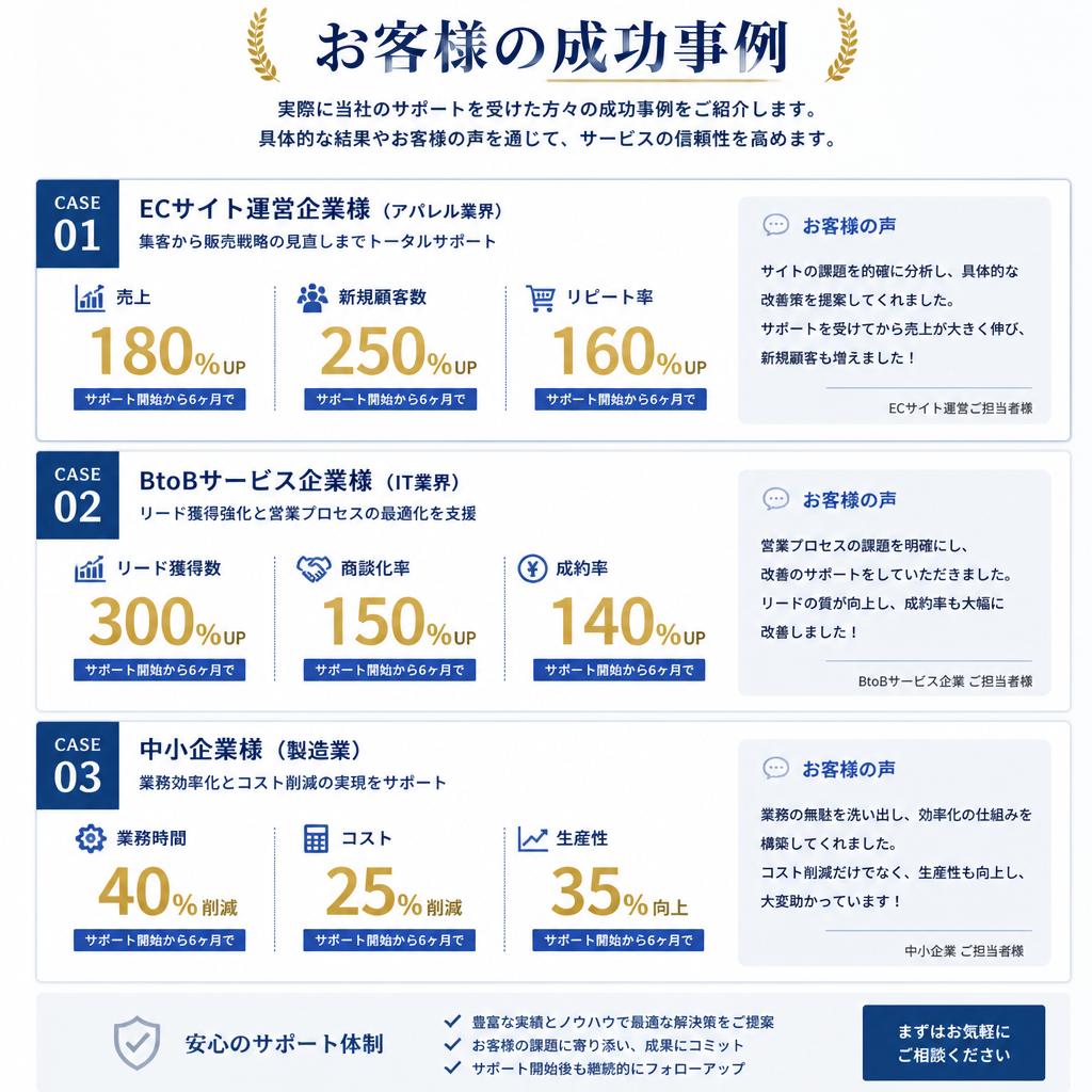 成功事例の紹介