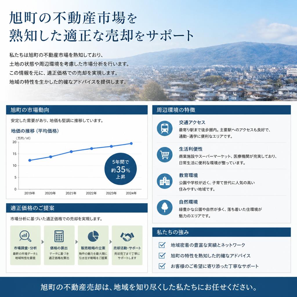 旭町特有の市場動向を把握！