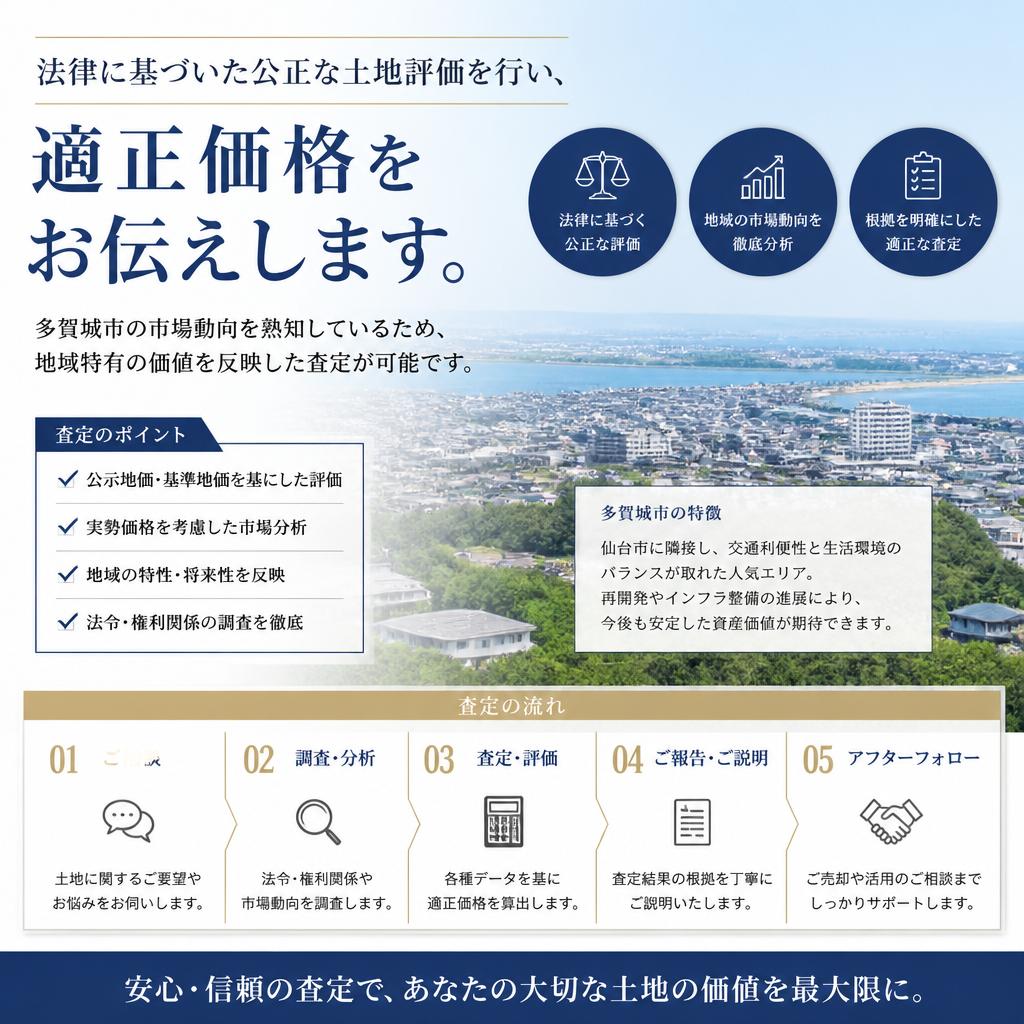 当社の土地評価とは？