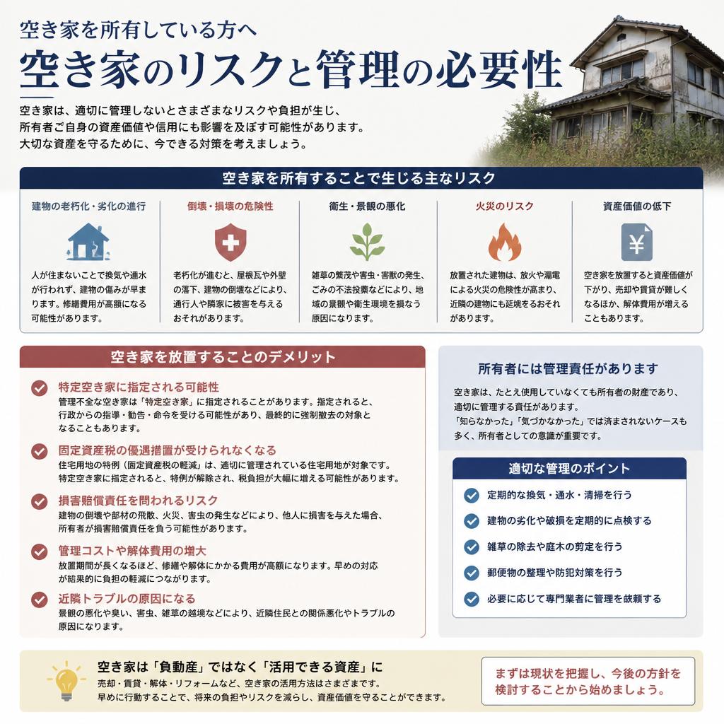 2. 空き家管理の重要性