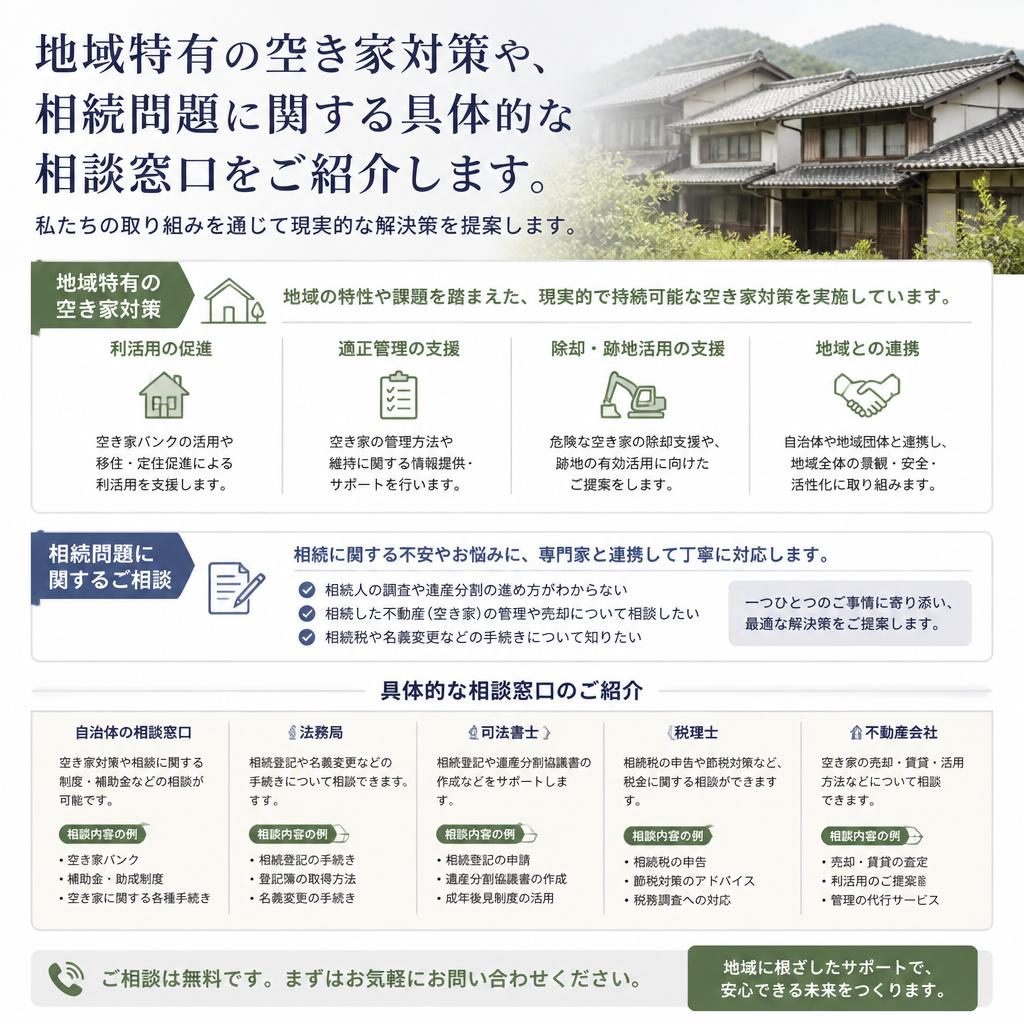 3. 塩竃市における対策とサポート