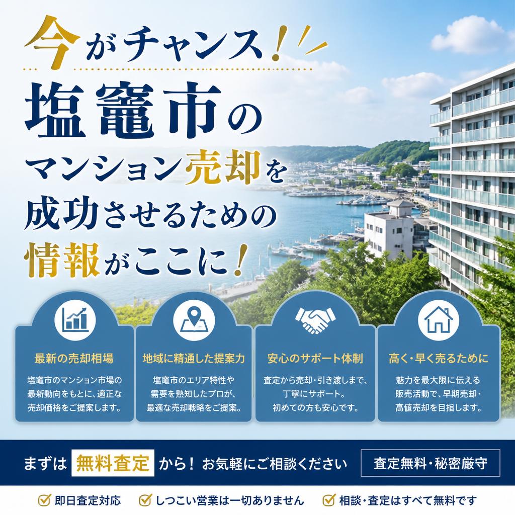 今がチャンス！塩竃市のマンション売却を成功させるための情報がここに！