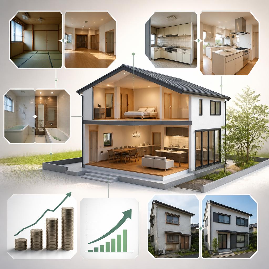 リフォームで価値を高める！