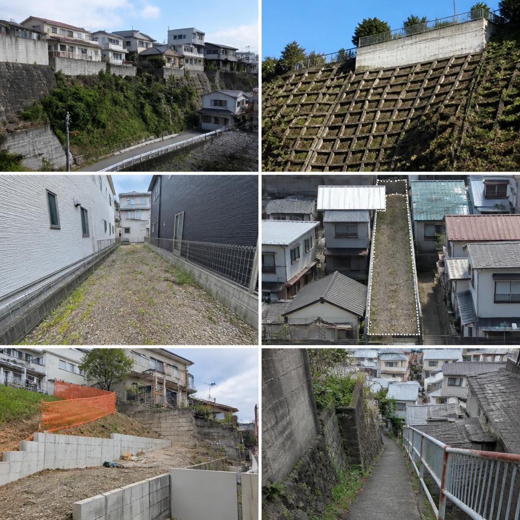 崖地・狭小地の特性と売却の現実